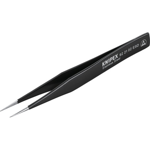 KNIPEX 汎用ピンセット 110mm【9221-02ESD】