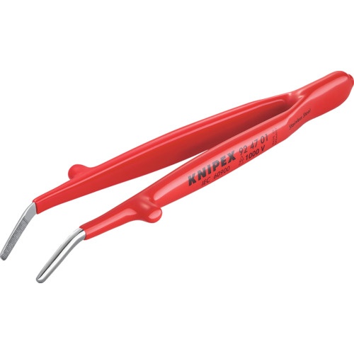 KNIPEX 絶縁汎用ピンセット 130MM【2683439】