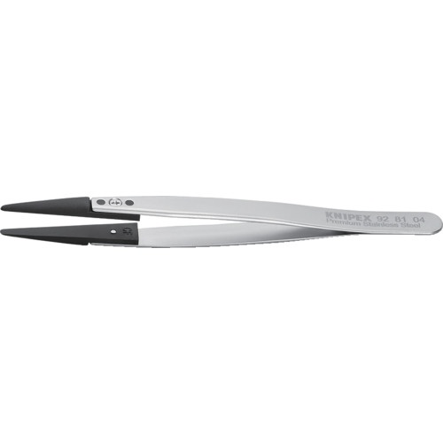 KNIPEX ESDチップ交換式ピンセット 130mm【2695948】