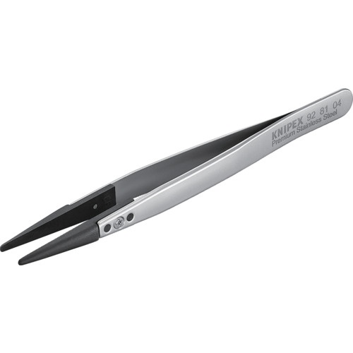 KNIPEX ESDチップ交換式ピンセット 130mm【2695948】