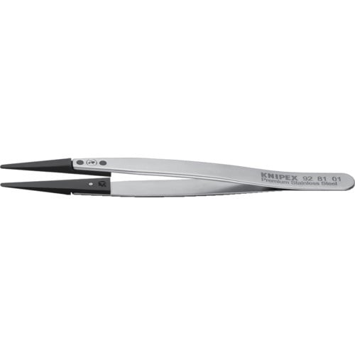 KNIPEX ESDチップ交換式ピンセット 130mm【2695858】