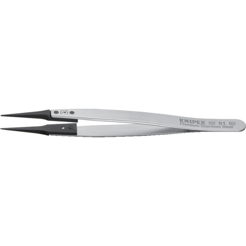 KNIPEX ESDチップ交換式ピンセット 130mm【2695889】