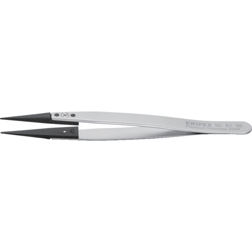 KNIPEX ESDチップ交換式ピンセット 130mm【2695978】