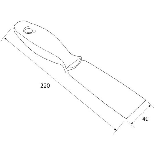 BURRTEC バーキンタX ステンレス スパチュラ(小)黄 BKXSSPH-SY【66217300】