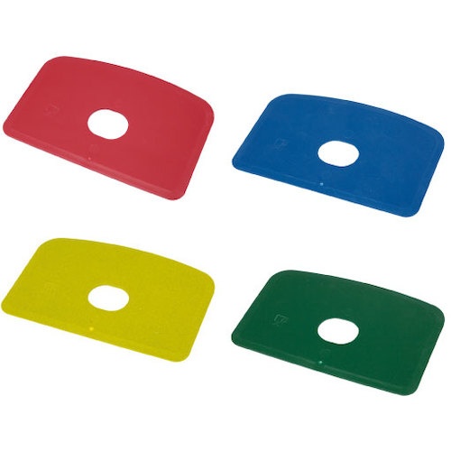 BURRTEC バーキンタX スクレーパー(穴あき四角) 赤 BKXSP-WHSR【66219500】