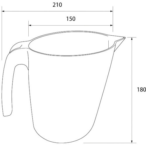 BURRTEC バーキンタX ウォータージャグ2L 赤 BKXWJ-2R【66221600】