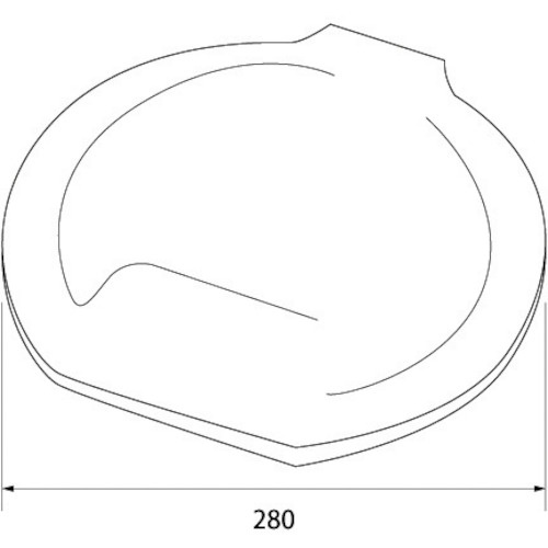 BURRTEC バーキンタX カラーバケツ用蓋 9L 黄 BKXCBF-9Y【66219300】