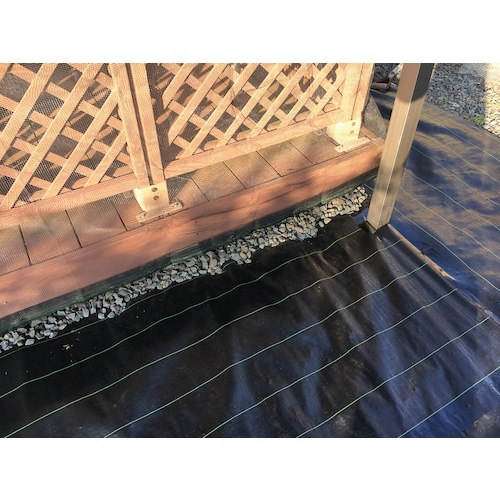 Dio 防草シート ハイグレード8年 黒 0.5m×20m【253949】