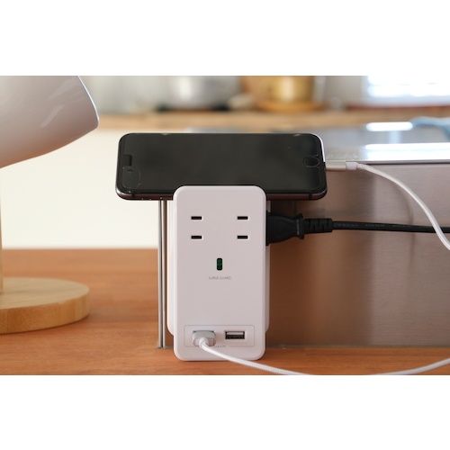 Fargo SATI COLOR AC4個口 4.2A USB ホワイト【CT221WH】