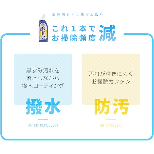 アイメディア 業務用 トイレ黒ずみ取り【1009109】
