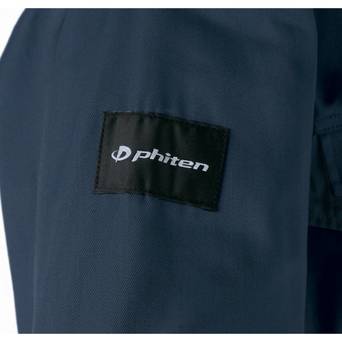 AUTO-BI ファイテン長袖つなぎ服1510-006ブラック-S【1510-006-S】