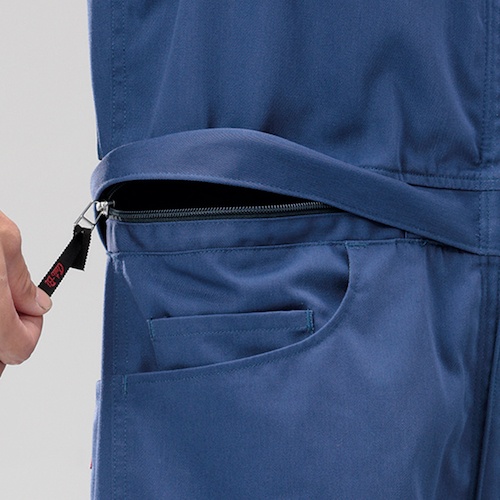 AUTO-BI 腰割れつなぎ服6950-001ネイビーブルー-5L【6950-001-5L】
