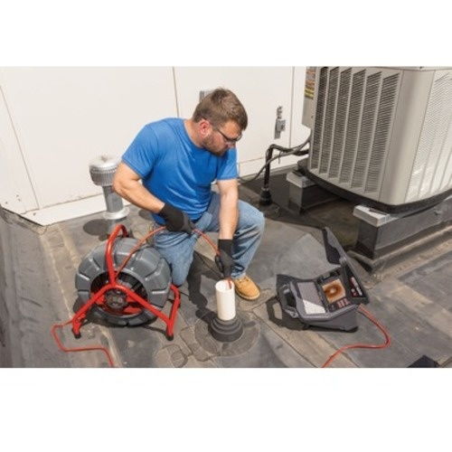 RIDGID ミニシースネイクトゥルーセンス60m 自動水平【63628】