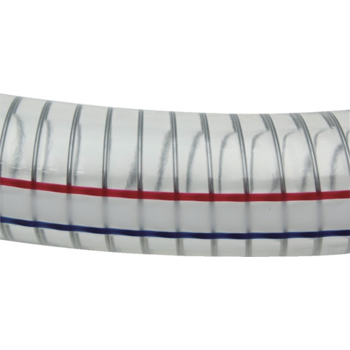 TOYOX 水・油・薬品・エアー用耐圧ホース トヨスプリングホース 内径19mm×外径26mm 長さ1m【TS-19-1】