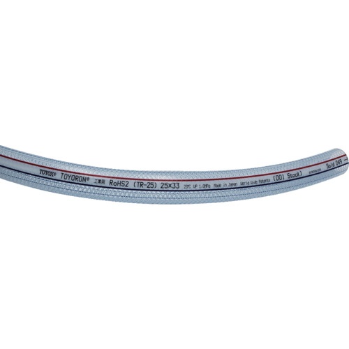TOYOX 水・油・薬品・エアー用耐圧ホース トヨロンホース 内径21.5mm×外径29mm 長さ20m【TR-22-20】