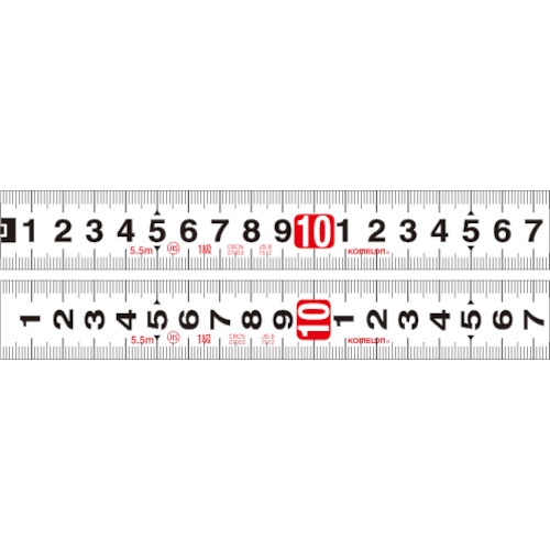 KOMELON マグジャケットクロムホルダー付き 5.5M 爪巾25M【KMC-31CML-5.5-25】