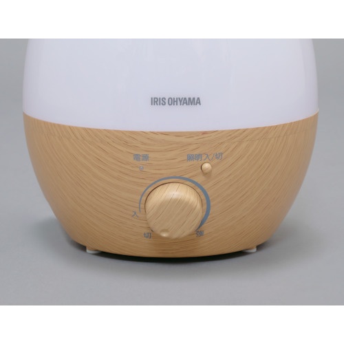 IRIS 572481 超音波式加湿器 しずく型 ナチュラル【UHM-280SM-T】
