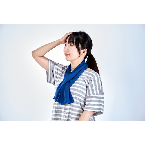 TRUSCO クールタオル(通し穴付き)20X90cm【CLBT-90】