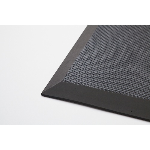 緑十字 疲労軽減マット AFM-4575BK 黒 450×750mm【345008】