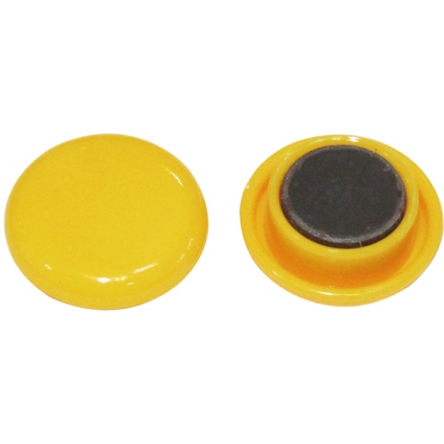 mitsuya カラーマグネット20mm 黄12個【BX2-CM20YL】