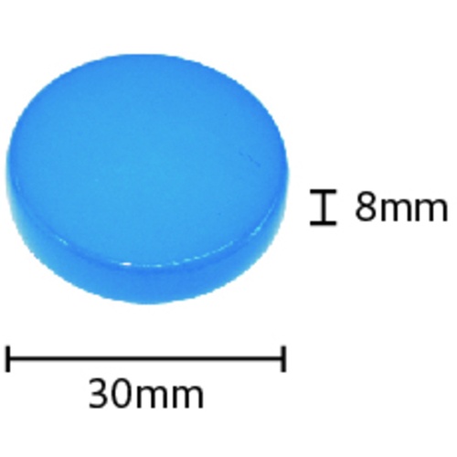 mitsuya パワフルマグネット30MM 青2個入【HMG-30-BU】