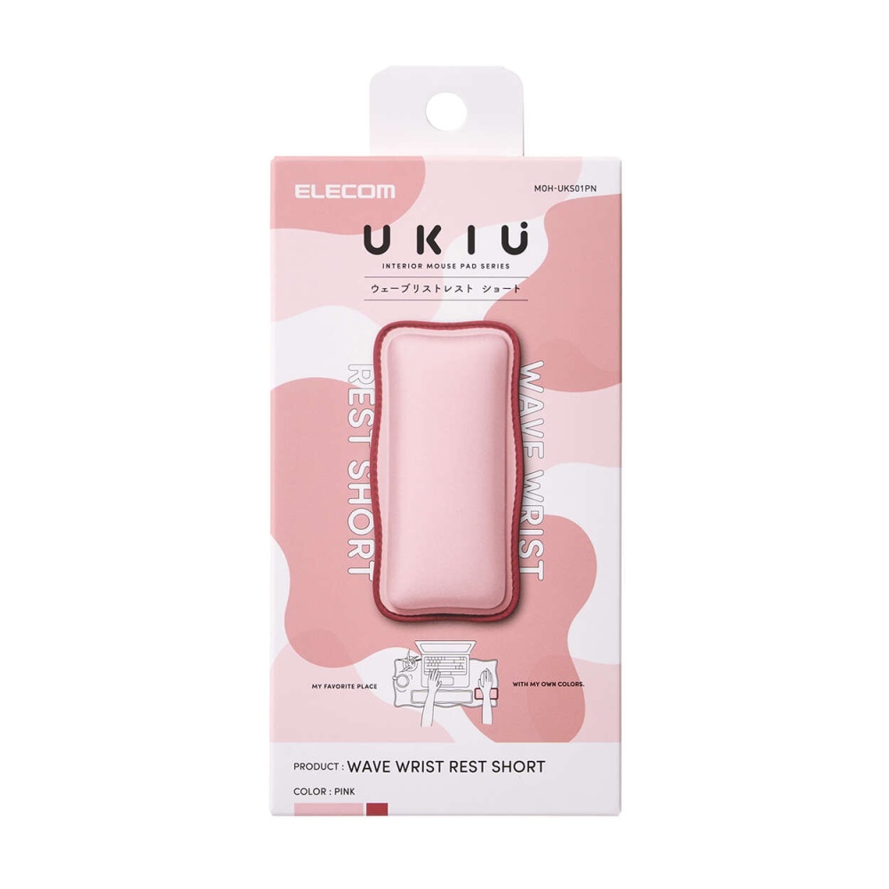 ウェーブ×バイカラーショートリストレスト“UKIU’’【MOH-UKS01PN】