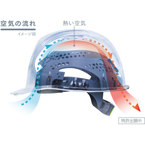DIC SYA-Cエアロメッシュ 黄/スモーク HA2内装 KP付【SYA-C-HA2EM-KP-Y/S】