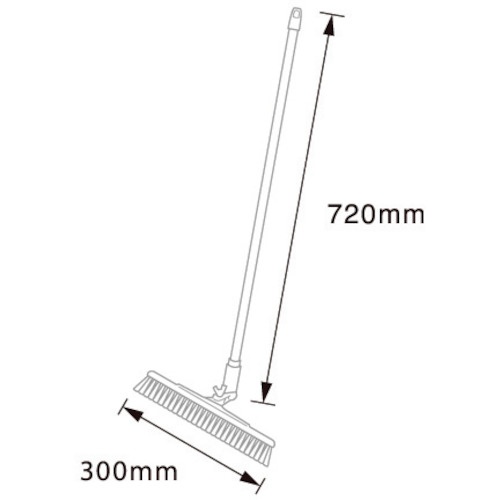BURRTEC バーキンタほうき クネットタイプ短柄 ソフト5 B30KT-BH60SMD 5P【63112605】
