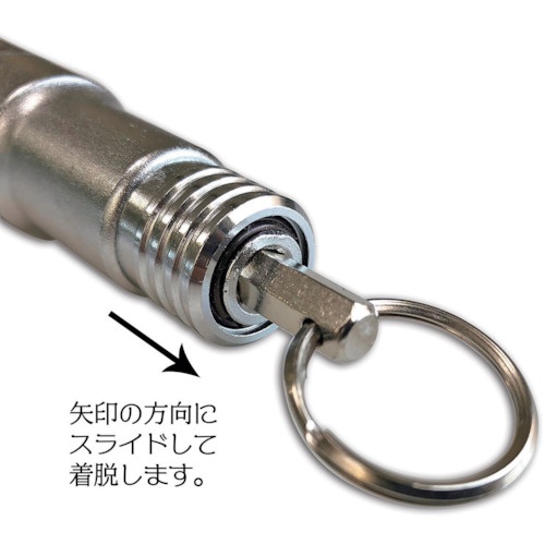 ベストツール KOSEI 着脱式ワンタッチソケット 19mm No.2アダプター付【BDST-19】