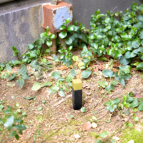 TRUSCO 樹脂製境界杭 300X30mm 黄【TA-30-Y】