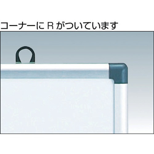 TRUSCO スチール製ホワイトボード 無地・縦横兼用タイプ 450X600【GH-132C-A】