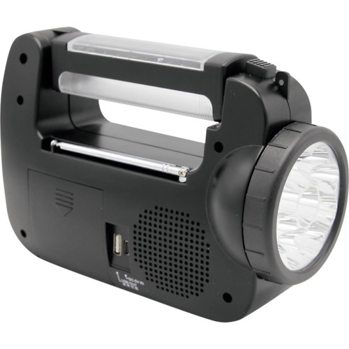 STARLIGHT ソーラー充電ラジオライト【SK-BR2016PSB】