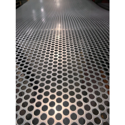 TRUSCO 鉄パンチングメタル1.2t D3P4 450X450【SPCC1.2-D3-P4-450X450】