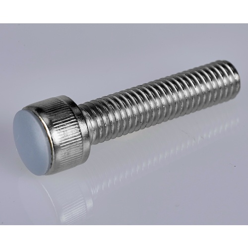 TRUSCO 六角穴付ボルト用カバーキャップ M8 グレー(10個入)【TSCP8-GY】