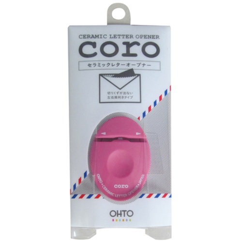 OHTO セラミックレターオープナー ピンク【CLO-700C-PK】