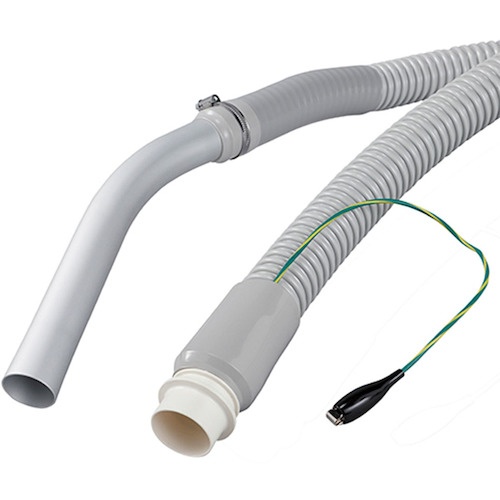Suiden Φ38静電防止用アース入りホース組品 2m【2040506001】