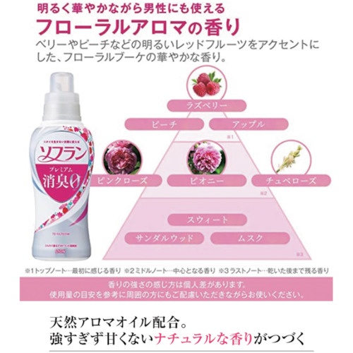 ライオン ソフランプレミアム消臭 フローラルアロマの香り4L【JNCFPG4】