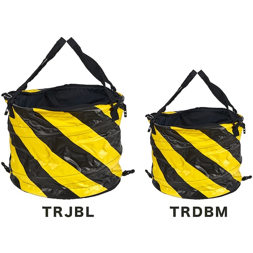 TRUSCO トラ柄ジャンピングバケツ Lサイズ Φ420【TRJB-L】