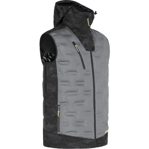 NORTHWAYS ワークダウンベスト グレー Lサイズ【1104-GR-L】