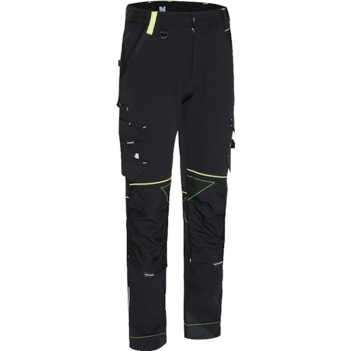 NORTHWAYS ワークパンツ サーシャ ブラック Sサイズ【1388-BL-S】