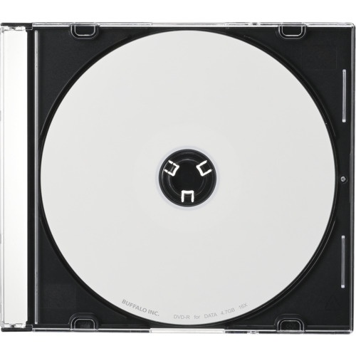 BUFFALO 光学メディア DVD-R PCデータ用 4.7GB 法人チャネル向け 20枚+2枚【RO-DR47D-022CWZ】