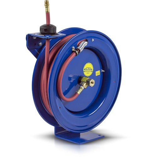 COXREELS セーフティエアーホースリール 内径12.7mm×15m【EZ-P-LP-450-BGX】