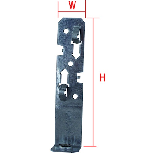 ワンタッチナット付吊足 (木下地) (W)22x(H)105mm【10177029】