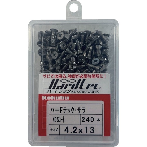 コクブ ドリルねじ ハードテック サラ4.2×19(190本入)【HF-4219P】