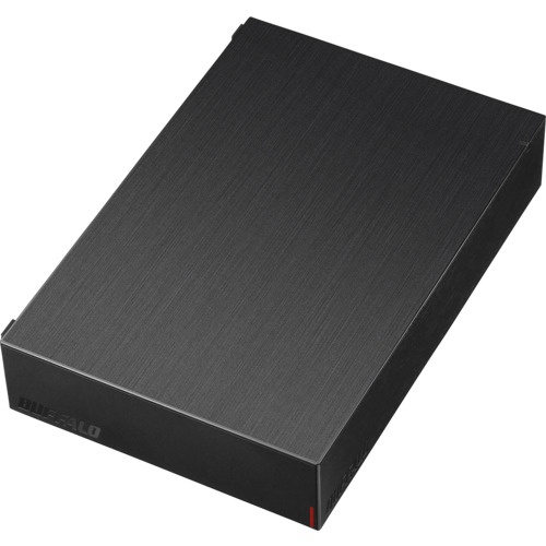 BUFFALO USB3.2(Gen.1)対応外付けHDD 6TB ブラック【HD-LE6U3-BB】