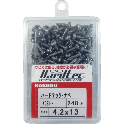 コクブ ドリルねじ ハードテック ナベ4.2×16(200本入)【HP-4216P】