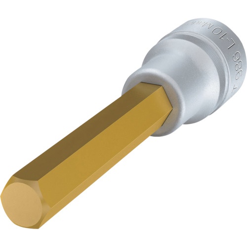 HAZET ロングヘキサゴンソケット(差込角12.7mm)【986L-10】