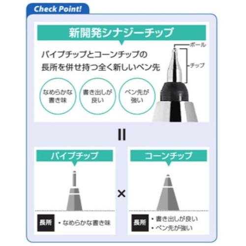 PILOT ゲルインキボールペン ジュースアップ0.4 ブラック【LJP-20S4-B】