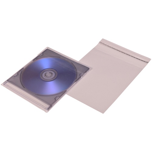 IRL OPP袋フタ付シール付き CD用【OBT-15】