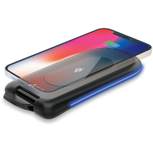 air-J 3ウェイワイヤレス充電器【AWJ-PD10 BK】